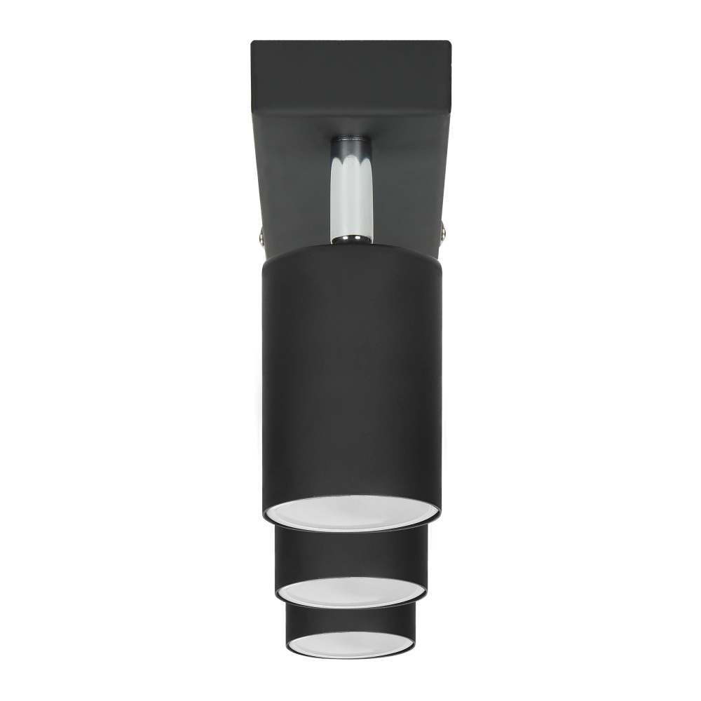 DOA SP 3 wall and ceiling light, GU10, max. 3x7W, IP20, black